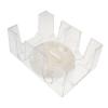 FOYTOKI 1pc Rotating Playing Card Holder Stand Tray for Organized Card Storage Display Rack for Poker and Games for Family and Friends Gatherings view 1