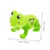 ORFOFE Boys and Girls Educational Toys Jumping Frogs Led Lights Music Stuffed Electrical Frogs for Year Old Boys Christmas view 2
