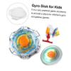 DECHOUS Gyro Disk Supply Gyro Plate for Boys and Girls Sturdy Texture Gyro Game for Family Fun view 3