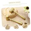Gatuida 6pcs Wooden Judge Gavel Toys Educational Hammer Playthings for Boys and Girls for Role Play Auction Events and Judge Costumes Design view 3