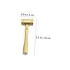 Gatuida 6pcs Wooden Judge Gavel Toys Educational Hammer Playthings for Boys and Girls for Role Play Auction Events and Judge Costumes Design view 4