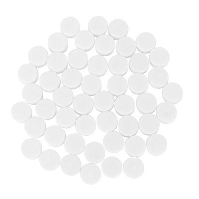 HEMOTON 50pcs Rattle Inserts for Toys Plastic Noise Maker Accessories for Strollers Cribs and Carriers Enhancing Tactile Development and Eye Coordination