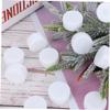 HEMOTON 50pcs Rattle Inserts for Toys Plastic Noise Maker Accessories for Strollers Cribs and Carriers Enhancing Tactile Development and Eye Coordination view 3