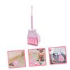 Cabilock 1set Boy Girl Broom Cleaning Tools for Boy Girl Includes Broom and Dustpan Lightweight and Safe for Toddlers for Housekeeping Playtime Activities view 3
