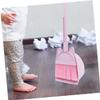 Cabilock 1set Boy Girl Broom Cleaning Tools for Boy Girl Includes Broom and Dustpan Lightweight and Safe for Toddlers for Housekeeping Playtime Activities view 4
