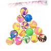 FELTECHELECTR 25Pcs Mixed Color Rubber Jumping Balls Bouncy Balls for Outdoor Play Parties and Games view 2