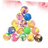 FELTECHELECTR 25Pcs Mixed Color Rubber Jumping Balls Bouncy Balls for Outdoor Play Parties and Games view 3