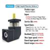 90 Degree Right Angle Planetary Reducer Gear 10 Arcmin Ratio 3:1~100:1 for Nema23/Nema34 60/80/90/110/130mm Servo Motor Gearbox(PVF090-12.7mm Input,Ratio 3 to 1) view 3