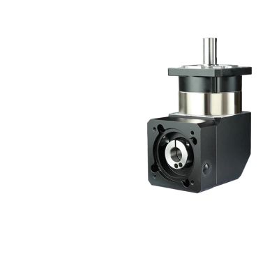 90 Degree Right Angle Planetary Reducer Gear 10 Arcmin Ratio 3:1~100:1 for Nema23/Nema34 60/80/90/110/130mm Servo Motor Gearbox(PVF090-14mm Input,Ratio 20 to 1)