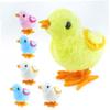 Hemoton 6Pcs Wind Up Plush Chicken Jumping for Double Layer Wings Random Cartoon Wind Up for Playtime and Parties view 2
