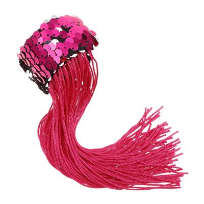 Totority Sequin Slap Bracelets for Boys and Girls Party Favors with Tassels for Festivals and Celebrations Fun Classroom Accessories