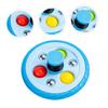 FOYTOKI Tire Shape Gyro Bouncing Spinning Top for Educational Rotating for Fun and Learning Gyro for Sensory Play view 3