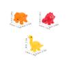 Abaodam 1Set Dinosaur Alphabet Matching for Inspired Early Learning Game Engaging Educational for Preschoolers Includes Storage Bag for Cognitive Development view 2