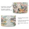 VEKELEE Cute Animals Storage Basket with Cotton Rope Handle, Foldable Round Storage Bin, Laundry Basket for Bedroom, Bathroom, Decorative Storage Basket view 3