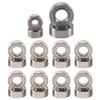 20Pcs Steel Ball Bearing Set for Axial SCX24 90081 AXI00001 AXI00002 1/24 RC Crawler Car Spare Parts view 3