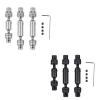 3Pcs Metal Drive Shaft CVD for WPL B16 B36 Q60 Q63 Q64 MN77 FY004 6WD 1/16 RC Car Upgrade Parts view 3