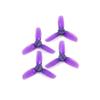 12 Pairs 24 Pieces For HQ 2525 T2.5X2.5X3 2 Inch 3 Impeller Propellers For Brushless FPV Rc Racing(PURPLE) view 1