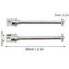 2 PCS RC Rear Axle Drive Shaft Rustproof for Axial Yeti JR 1/18 RC Car Steel (Silver) view 3