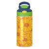 Kigai Yellow Daisy Kids Water Bottle, BPA-Free Vacuum Insulated Stainless Steel Water Bottle with Straw Lid Double Walled Leakproof Cup for Girls Boys Toddlers, 12Oz view 2