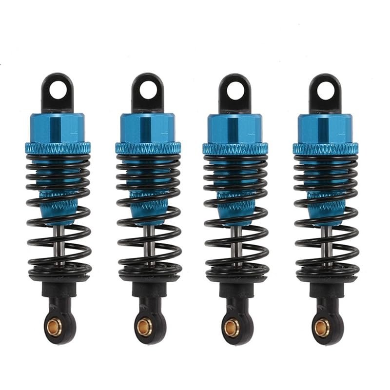 4Pcs Metal Shock Absorber Damper for Tamiya TT01 TT02 TA05 TL01 TA03 MF01X M05 M06 1/10 RC Car Upgrade Parts,