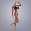 1/6 Scale Female Action Figure Body, 12 inches Seamless Flexible Large Bust Soft Female Figure Body Doll Model with Detachable 3 Pairs of Hands Gesture & 2 Pairs of Feet Shapes (Copper Skin) view 3