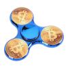 ABS Electroplating Fingertip Gyro, Rotating Sensory Fidget Toy, Great Party Favors for Adults, Birthday, Classroom Prizes (Blue) view 2