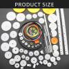 82Pcs Gears For Remote Car Motor Toy Model Helicopter Remote Toy Replacement Accessories Module For Students view 3