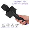 balacoo Toddler Microphone Toy with Square Microphone Flag Station Plastic Pretend Play Prop for Kids Karaoke Stage Performance Birthday Party and Costume Role Play view 3