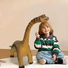 YONGJULE Big Brachiosaurus 32 inch, Dinosaur Toys for Kids 3-5, Large Dinosaur Toys for Kids Toddler Dinosaur Party Favors, Birthday Gifts for Boys Girls (Brown) view 4