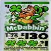 2 Bags of McDabbin $130 Bingo Pull Tab Event Game, All Tickets Playable view 2