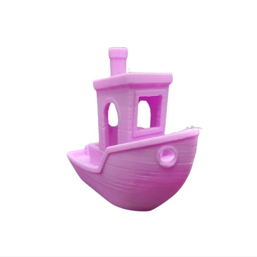3D Printed Boat Miniature | Benchy | Benchy Boat | Miniature Kids Toy Ship | Tug Boat | Boat Desk Toy | 3D Benchy (Marble, Medium)