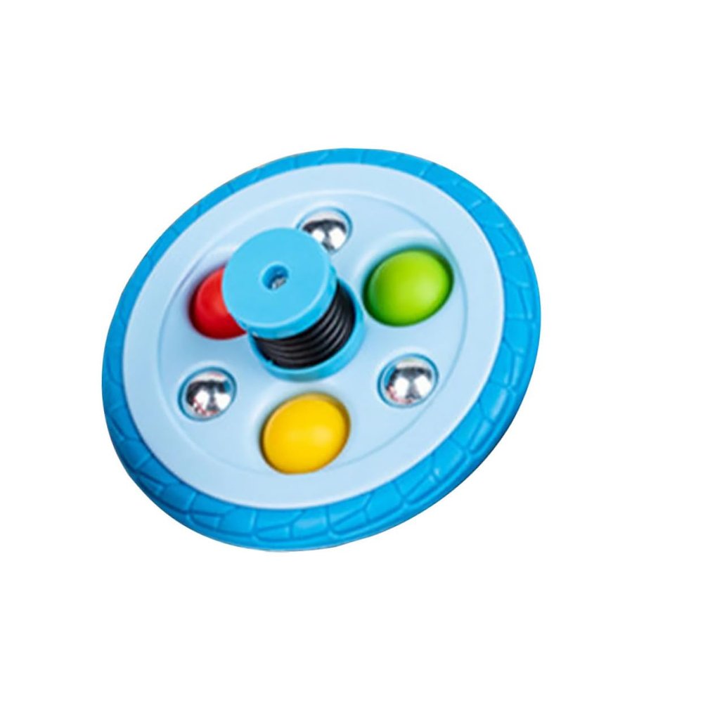 VICASKY Shaped Plastic Gyro Rotating Spinning Top for Cognitive Play Engaging for Sensory and Motor Skill Development