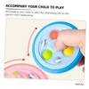 VICASKY Shaped Plastic Gyro Rotating Spinning Top for Cognitive Play Engaging for Sensory and Motor Skill Development view 2