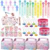 Vanblue Axolotl Party Favors Themed Birthday Party Decoration Goodie Bags Stuffers Pink Axolotl Birthday Supplies Gift for Kids Treat Gift Bags Stuffers Pinata Filler Classroom Rewards view 1