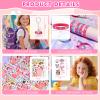 Vanblue Axolotl Party Favors Themed Birthday Party Decoration Goodie Bags Stuffers Pink Axolotl Birthday Supplies Gift for Kids Treat Gift Bags Stuffers Pinata Filler Classroom Rewards view 2
