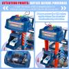 DUYOYU City Ultimate Garage Track Set with Electric Elevator, Upgrade 5 Levels Toy Car Garage with 5 Die-Cast Toy Cars & 1 Helicopter view 3