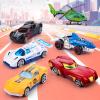 DUYOYU City Ultimate Garage Track Set with Electric Elevator, Upgrade 5 Levels Toy Car Garage with 5 Die-Cast Toy Cars & 1 Helicopter view 4