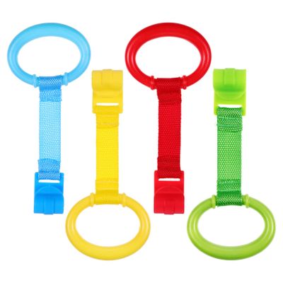 BESPORTBLE 4pcs Standing Pull Ergonomic Lightweight Boy Girl Walking Assistants for Nursery Cot Vibrant Colors for Easy Attention and Confidence Building