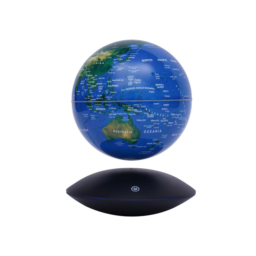 plysbmlygj 6 deep blue terrain ball, cool gadget for desk decoration for boys and girls