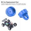 EVTSCAN Aluminum Alloy Shock Absorber Cap Protector Upgrade Part for Tenacity PRO 1/10 RC Cars 2PCS (Blue) view 3