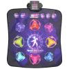 CXWLMAT Kids Dance Mat for Girls & Boys 3 4 5 6 7 8+ Year Old, 9 Game Modes with Adjustable Difficulty & Volume, Safe Portable Dance Music Mat with 8 Buttons for Indoor & Outdoor Play view 1
