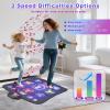 CXWLMAT Kids Dance Mat for Girls & Boys 3 4 5 6 7 8+ Year Old, 9 Game Modes with Adjustable Difficulty & Volume, Safe Portable Dance Music Mat with 8 Buttons for Indoor & Outdoor Play view 3