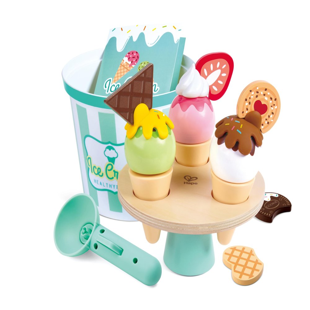 Hape Scoop and Serve Ice Cream Set