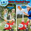 2 in 1 Water Sprinklers T Ball Set for Kids & Toddlers, Outdoor Baseball and Spray Play Toy, Backyard Summer Yard Games, Connects to Garden Hose, Fun Water Toys for Lawn, Pool or Party Activities view 2