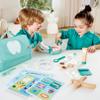 Hape Little Dentist Kit | Role Play for Kids | Educational Game with Realistic Tools view 3