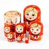 PXIWDAN Nesting Doll Russian Matryoshka Set of 7 Pieces Doll Cartoon Cute Toy Matryoshka Doll Stacking Doll view 2