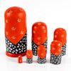 PXIWDAN Nesting Doll Russian Matryoshka Set of 7 Pieces Doll Cartoon Cute Toy Matryoshka Doll Stacking Doll view 3