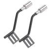 MIXVZARF RC Upgrade Accessories for Scx10 1/10 1Pair Metal RC Car Decoration Exhaust Pipe Upgrade Accessories Remote Control Car Replacement Parts view 2