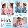ACGASK Real Washable Makeup Kit for Girls - Non-Toxic Kids Play Make Up Set Toy for Toddlers Children, Princess Toys Birthday & Christmas Gift ideas for Ages 5 6 7 8 9 10 11 12 Year Old Girls view 4