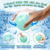 21 Pcs Reusable Water Balloons Quick Fill, Pool Beach Water Ballons for Boys and Girls, Summer Outdoor Games Water Toys for Kids Ages 3-12 view 2